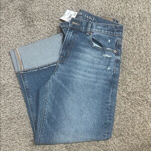 American Eagle Outfitters Men's Classic Blue Straight Jeans - 4 XShort